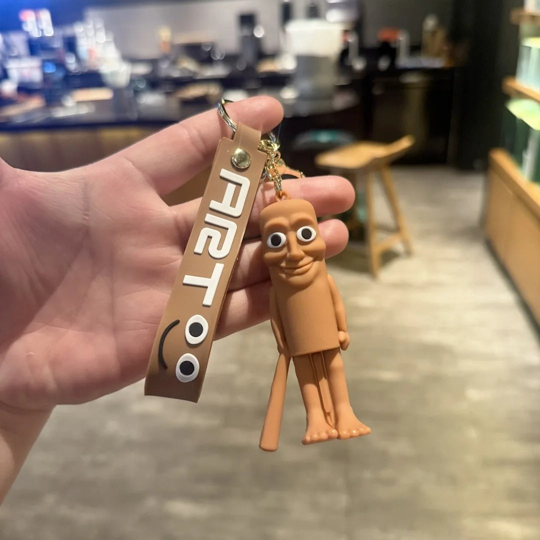 Italian Brainrot Animals Keychains for Accessories Funny Sigma Skibidi Rizz Cat Silly Meme Keyrings Fans Friends Gifts