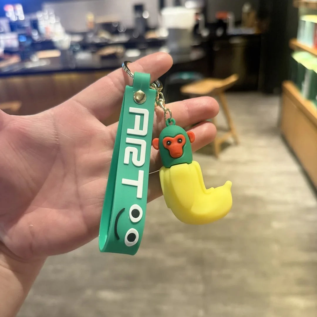 Italian Brainrot Animals Keychains for Accessories Funny Sigma Skibidi Rizz Cat Silly Meme Keyrings Fans Friends Gifts