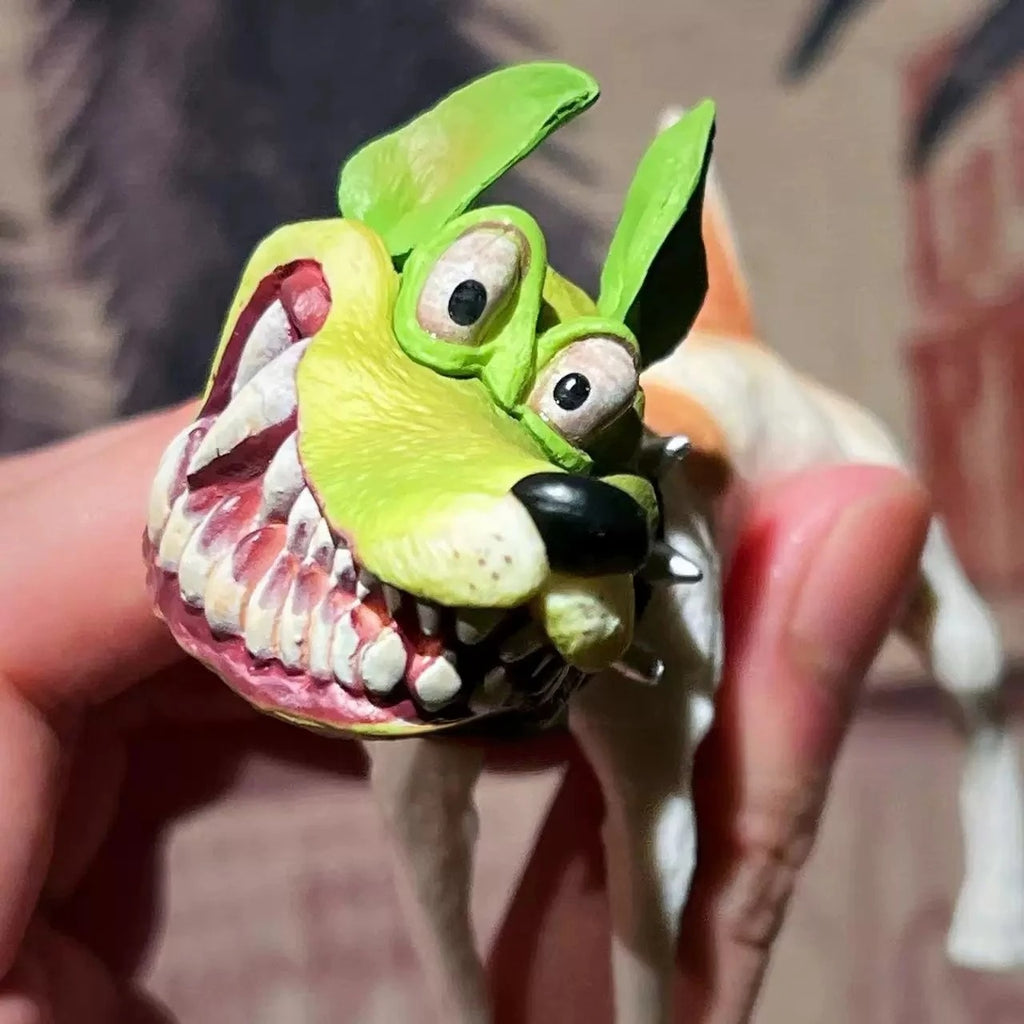 7cm The Mask Dog Action Figures Statue Anime Figure The Mask Model Figurine Desktop Decor Ornaments Holiday Children Gifts Toys