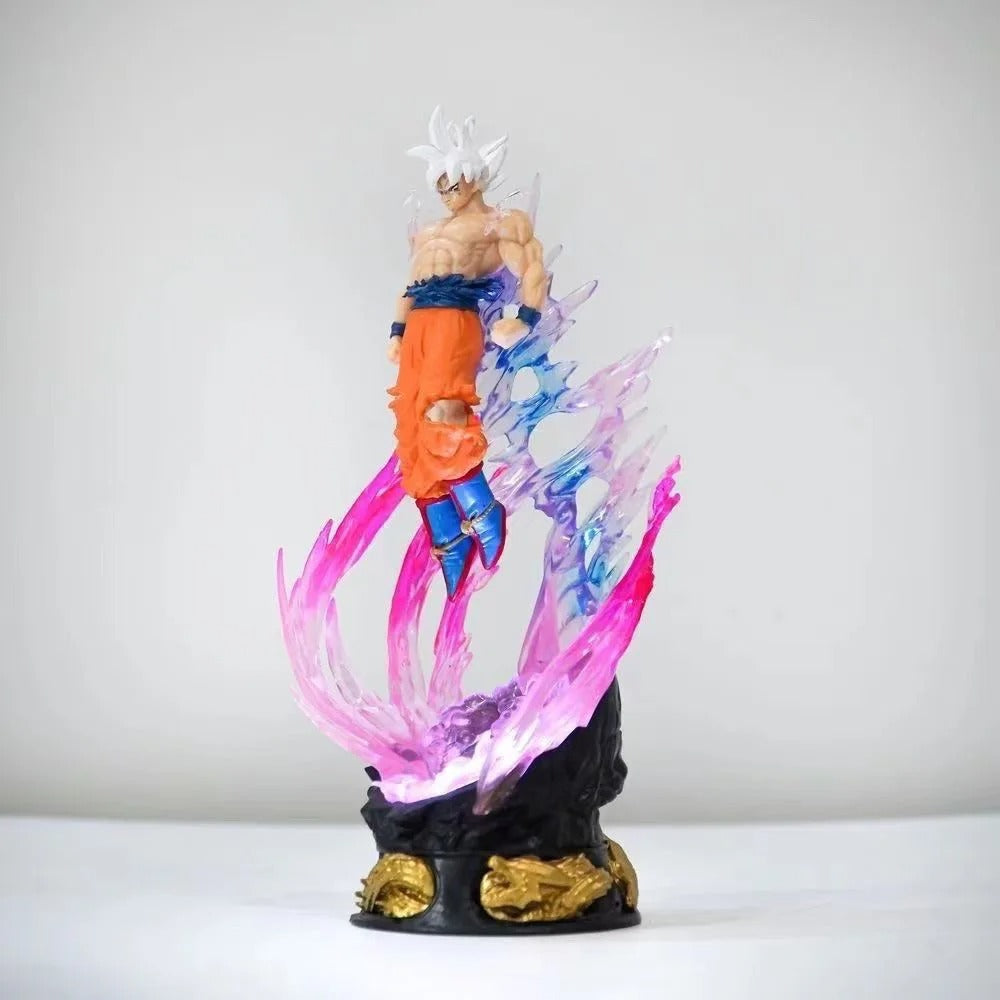 Dragon Ball Z Goku Ultra Instinct Figure Ultra Instinto Goku Figures 24cm PVC Statue Collection Model Toys Gifts