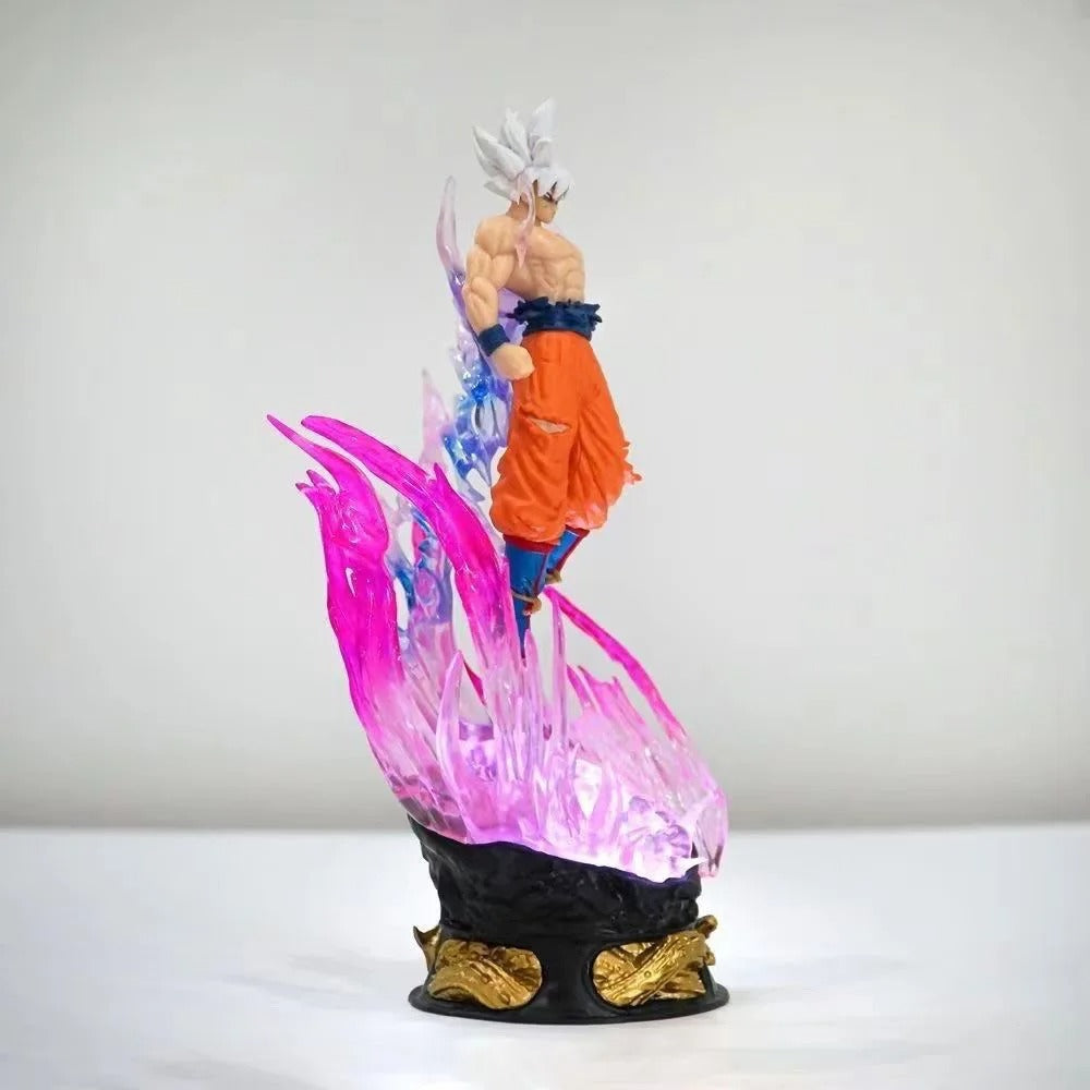 Dragon Ball Z Goku Ultra Instinct Figure Ultra Instinto Goku Figures 24cm PVC Statue Collection Model Toys Gifts