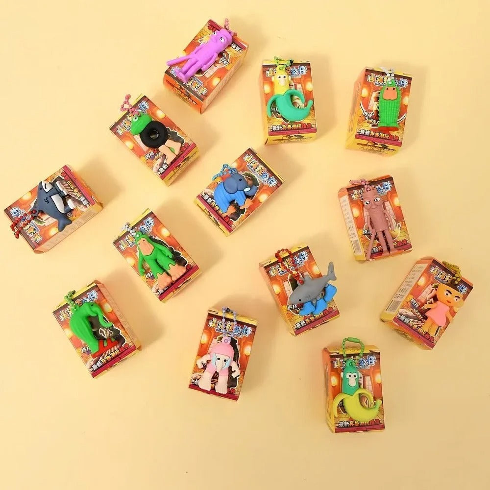 24PCS NEW Italian Brainrot Blind Box Toy Tungtungtung Sahur Tralarero Tralala Bombardinocrocodilo Figures Key Chain Birthday Gift