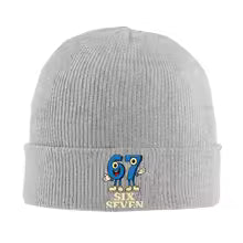 Women Men Knit Cuff Beanie 67 Six Seven 6-7 - Funny Italian Brainrot Kids Meme 12 Warm Skullies Knitted Caps Beanies