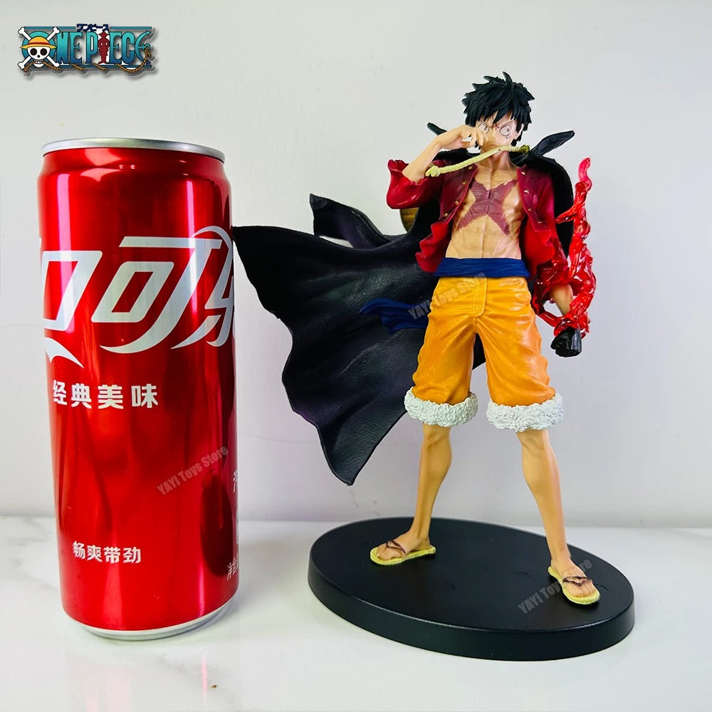 17Cm One Piece Anime Figures Monkey D Luffy Sun God Nika Action Figurine Luffy Figure PVC Model Doll Collection Toy Gift Kids