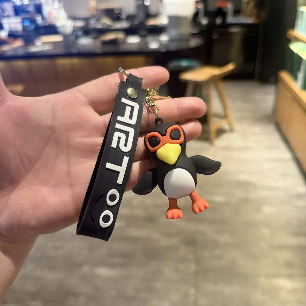 Italian Brainrot Animals Keychains for Accessories Funny Sigma Skibidi Rizz Cat Silly Meme Keyrings Fans Friends Gifts